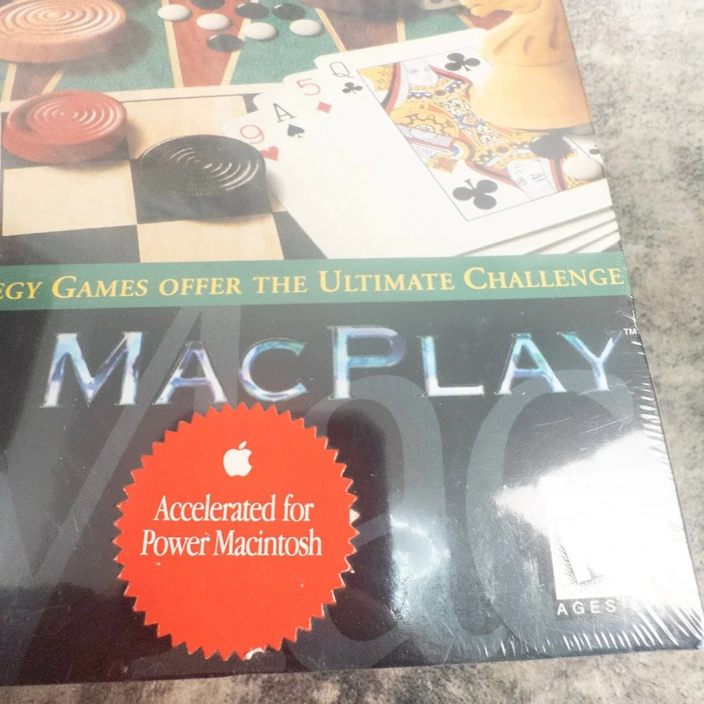 The Classic 5 MacPlay 1996 Power‎ Macintosh CD-ROM Big Box Game Factory Sealed